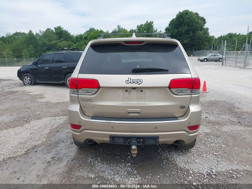 2015 Jeep Grand Cherokee Overland VIN: 1C4RJFCG5FC161919 Lot: 39659683