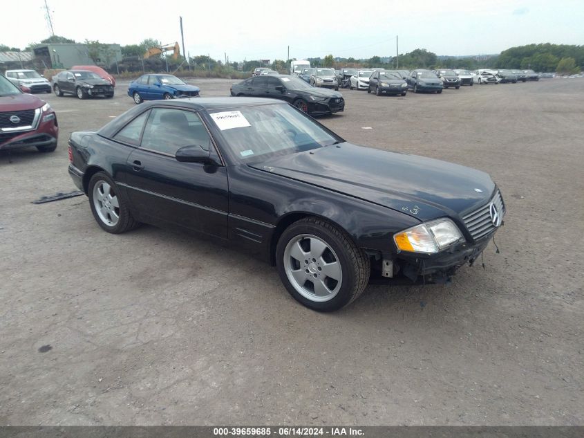 2000 Mercedes-Benz Sl 500 VIN: WDBFA68F9YF190083 Lot: 39659685