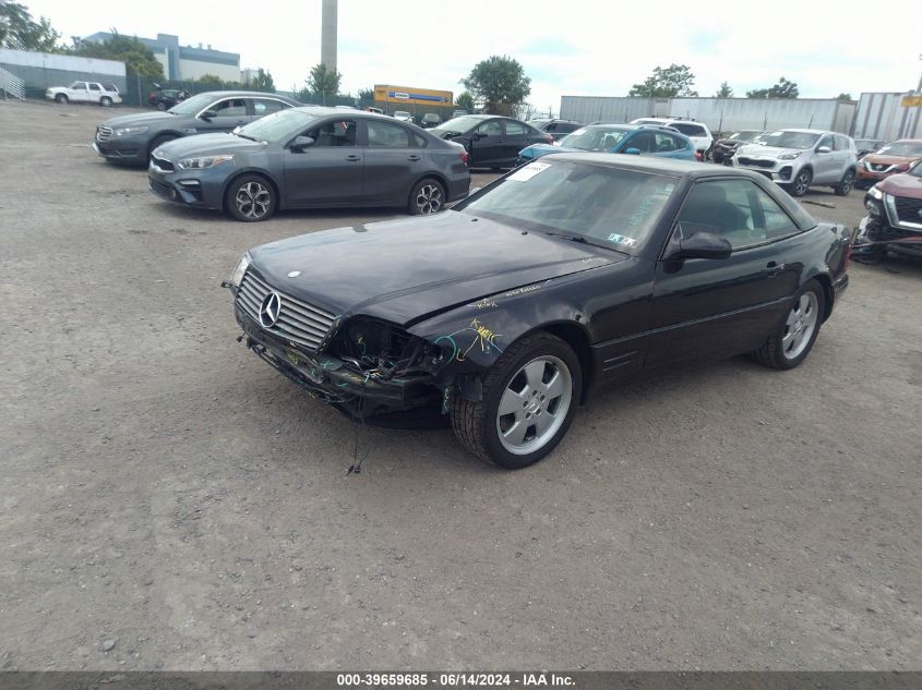 2000 Mercedes-Benz Sl 500 VIN: WDBFA68F9YF190083 Lot: 39659685