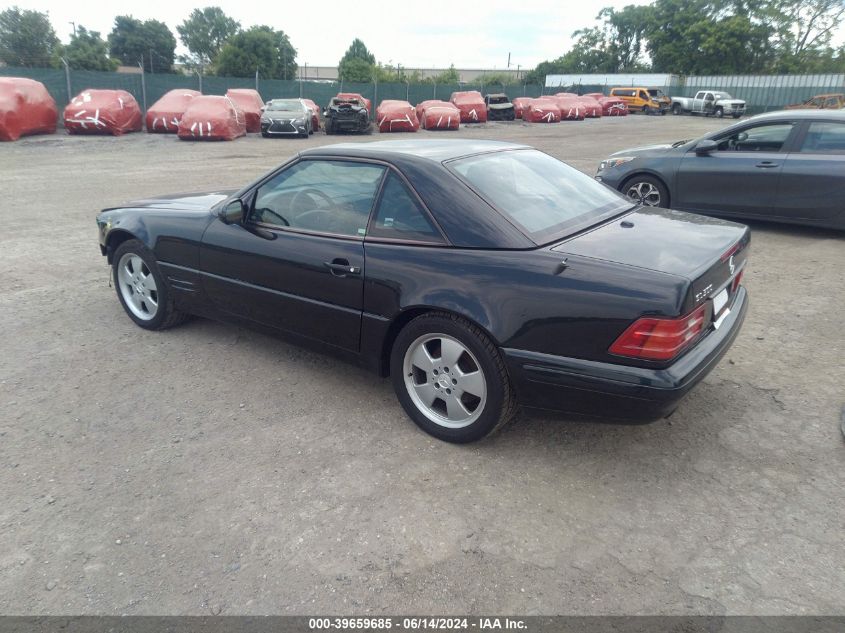 2000 Mercedes-Benz Sl 500 VIN: WDBFA68F9YF190083 Lot: 39659685