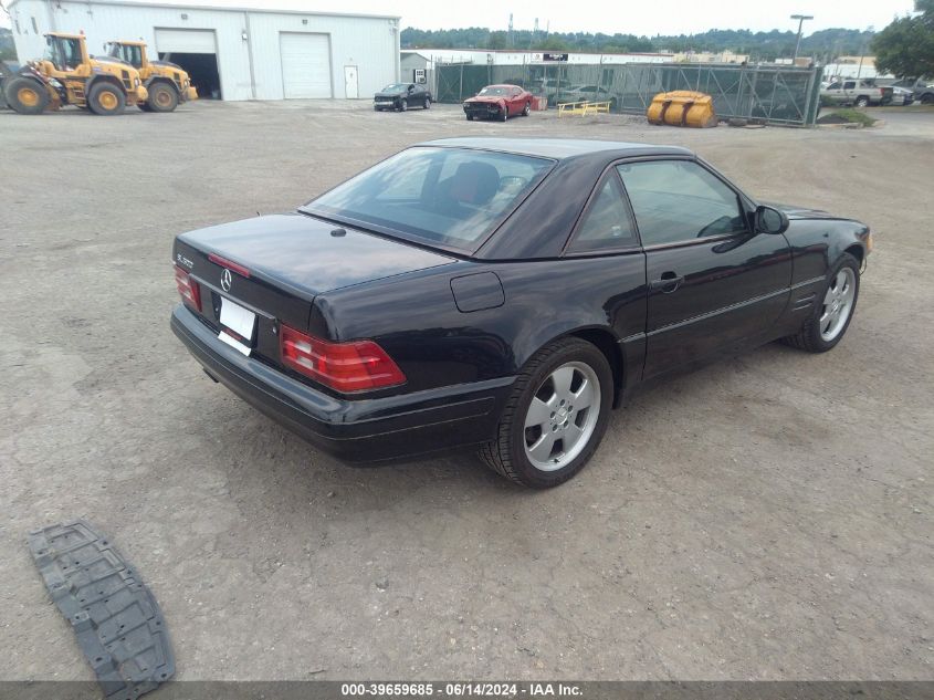 2000 Mercedes-Benz Sl 500 VIN: WDBFA68F9YF190083 Lot: 39659685