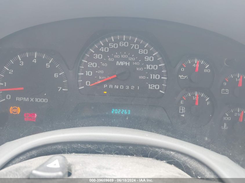 2008 Chevrolet Trailblazer Fleet VIN: 1GNDT13S782229231 Lot: 39659689