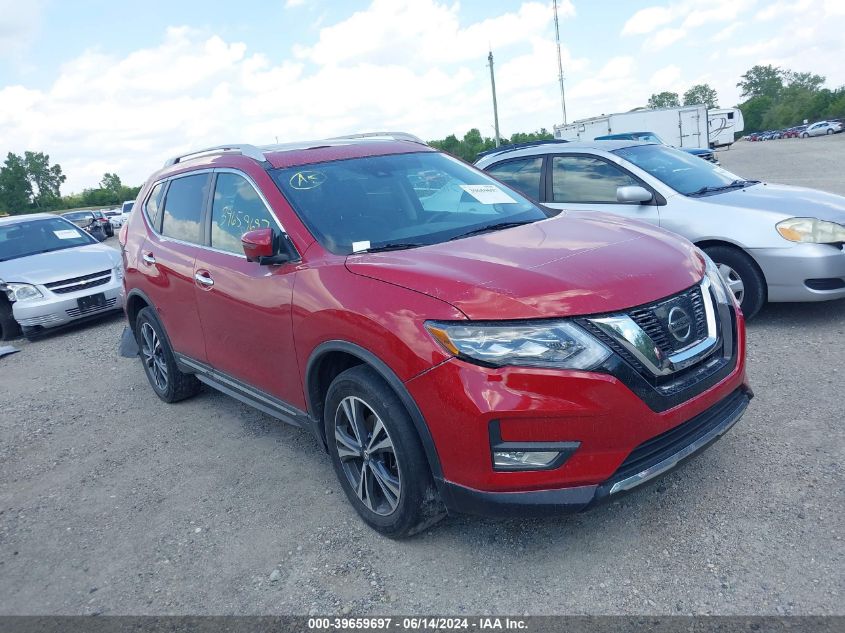 2017 Nissan Rogue Sl VIN: 5N1AT2MV6HC785644 Lot: 39659697