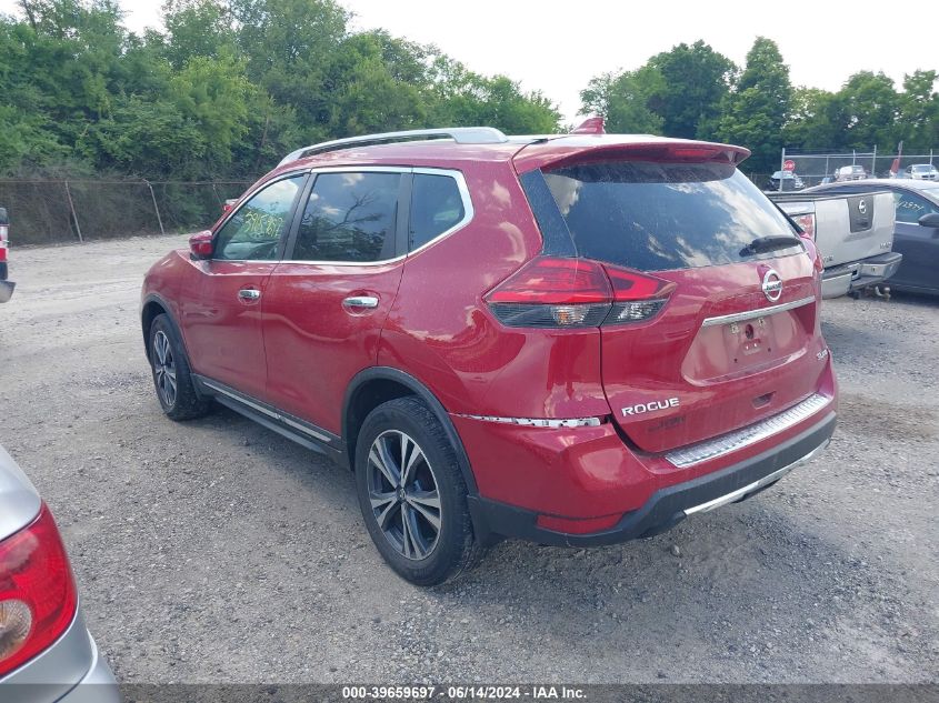 2017 Nissan Rogue Sl VIN: 5N1AT2MV6HC785644 Lot: 39659697