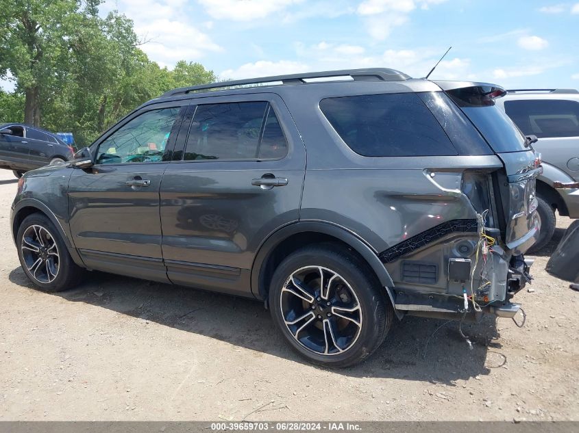 2015 Ford Explorer Sport VIN: 1FM5K8GT3FGC14913 Lot: 39659703