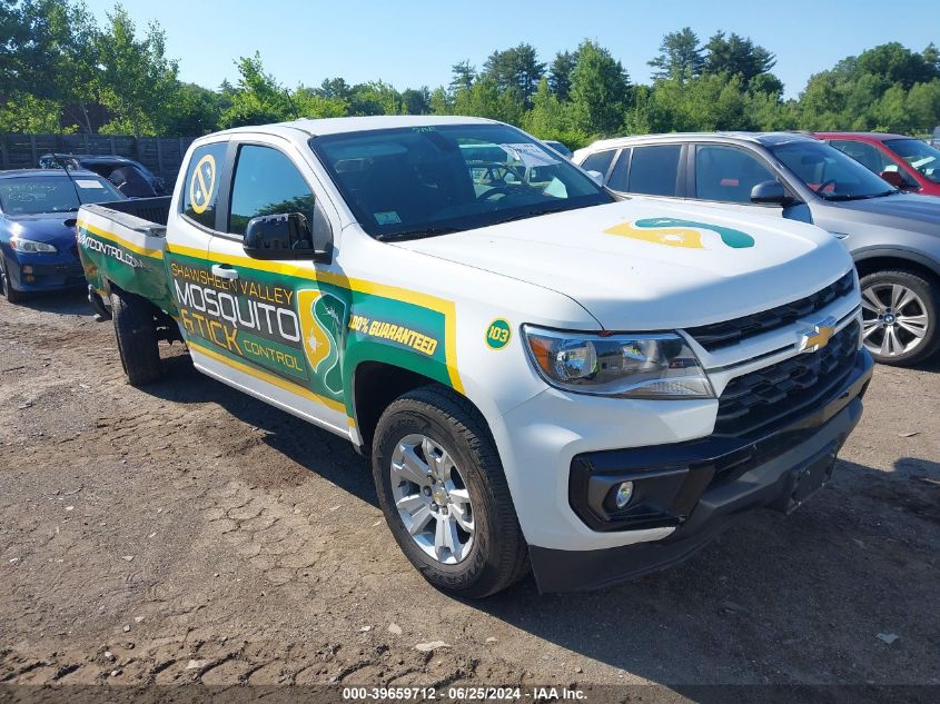 2022 Chevrolet Colorado 2Wd Long Box Lt VIN: 1GCHSCEA0N1103839 Lot: 39659712