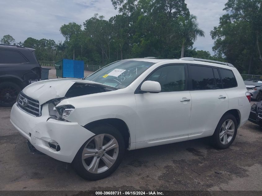 2010 Toyota Highlander Limited V6 VIN: JTEYK3EH5A2101887 Lot: 39659731