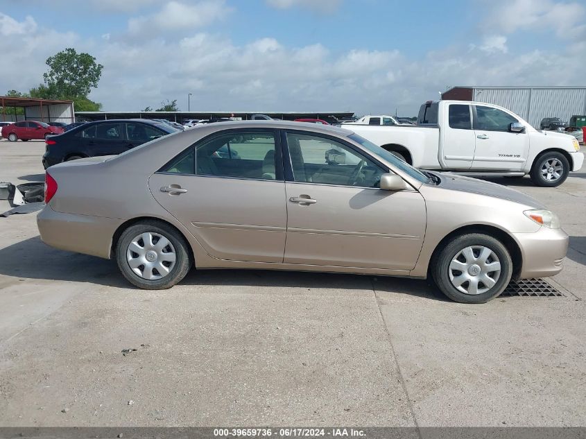 2003 Toyota Camry Le VIN: 4T1BE32K43U135470 Lot: 39659736