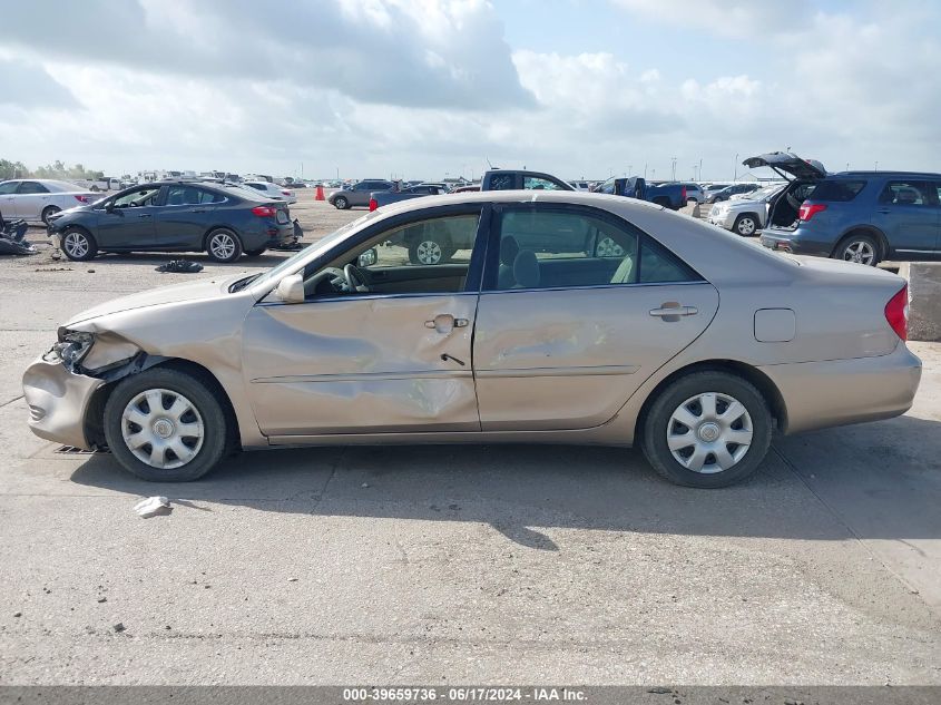 2003 Toyota Camry Le VIN: 4T1BE32K43U135470 Lot: 39659736