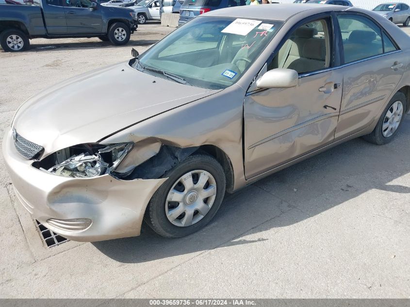 2003 Toyota Camry Le VIN: 4T1BE32K43U135470 Lot: 39659736