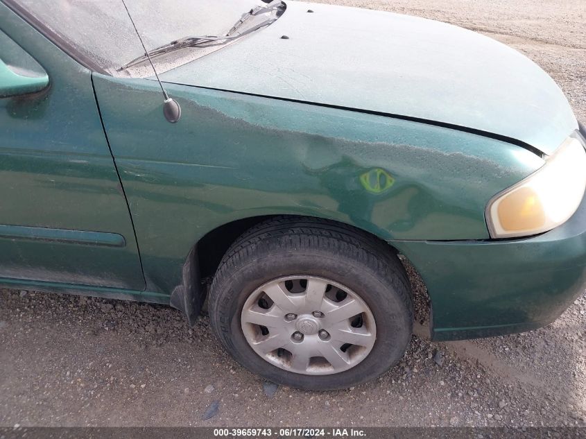 2002 Nissan Sentra Gxe VIN: 3N1CB51D62L610533 Lot: 39659743