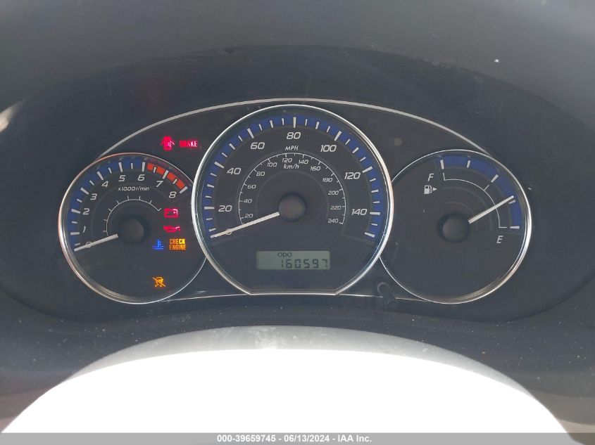 2010 Subaru Forester 2.5X VIN: JF2SH6BC5AG901757 Lot: 39659745