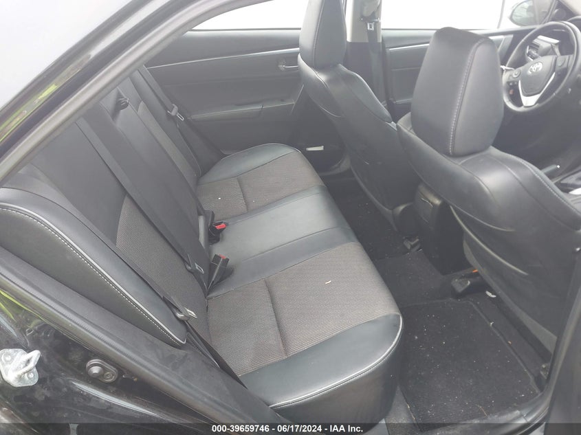 2015 Toyota Corolla S Plus VIN: 2T1BURHE0FC450201 Lot: 39659746