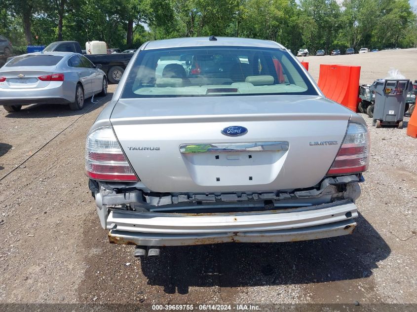 2008 Ford Taurus Limited VIN: 1FAHP25W98G145215 Lot: 39659755