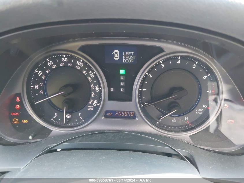 2006 Lexus Is 350 VIN: JTHBE262265009047 Lot: 39659761