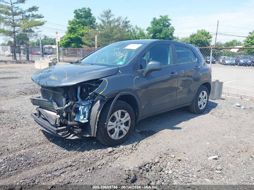 3GNCJKSB8KL124471 2019 CHEVROLET TRAX - Image 2