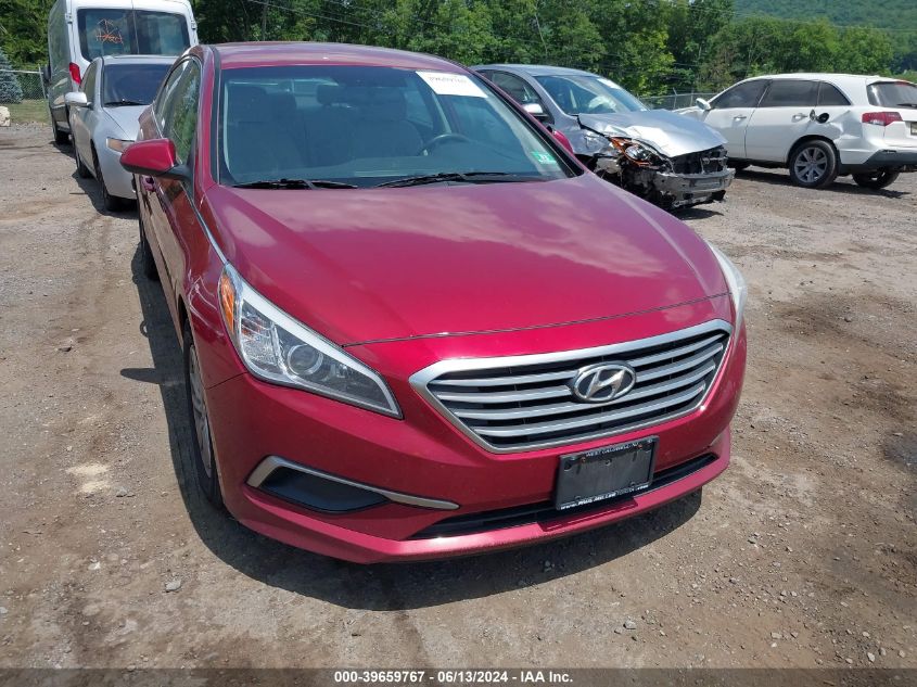 2016 Hyundai Sonata Se VIN: 5NPE24AF1GH282107 Lot: 39659767