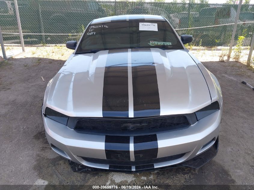 2012 Ford Mustang V6 Premium VIN: 1ZVBP8AM2C5283557 Lot: 39659776