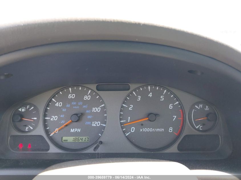 2002 Nissan Sentra Gxe VIN: 3N1CB51D62L626909 Lot: 39659779