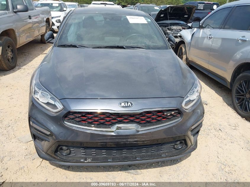 2021 Kia Forte Gt Manual VIN: 3KPF44AC8ME365165 Lot: 39659783