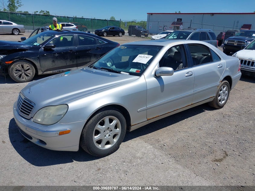 2001 Mercedes-Benz S 430 VIN: WDBNG70J31A145840 Lot: 39659787