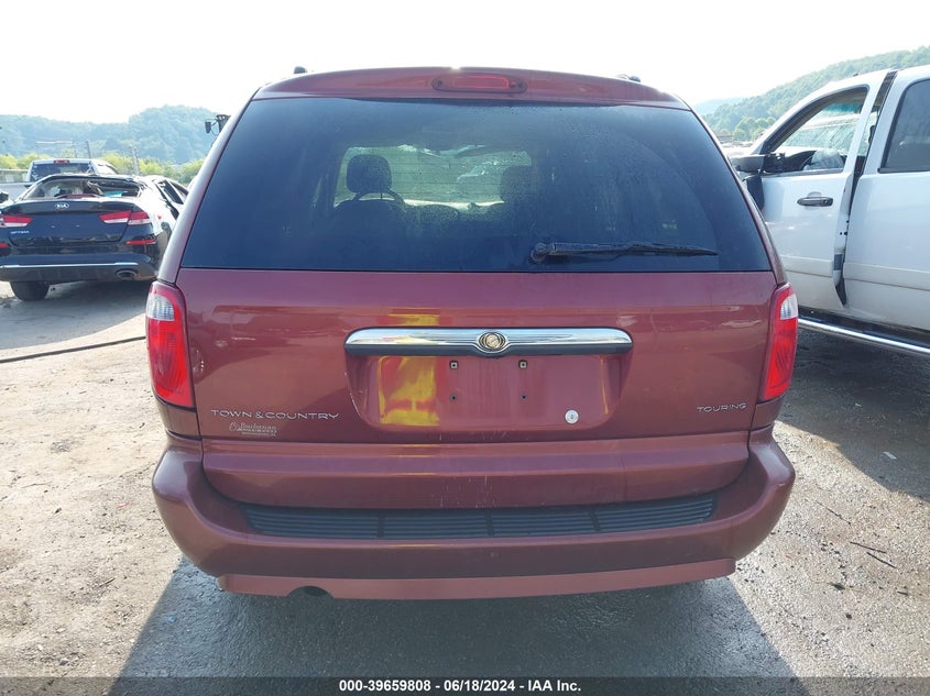 2007 Chrysler Town & Country Touring VIN: 2A4GP54LX7R275137 Lot: 39659808