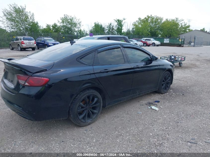 2015 Chrysler 200 S VIN: 1C3CCCDG9FN656887 Lot: 39659830