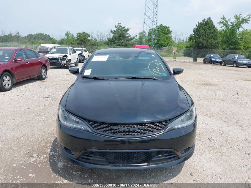 2015 Chrysler 200 S VIN: 1C3CCCDG9FN656887 Lot: 39659830