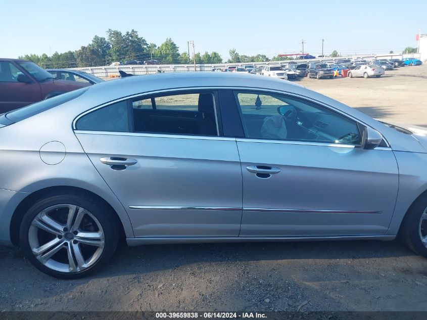 2013 Volkswagen Cc 2.0T Sport Plus VIN: WVWBP7AN2DE505425 Lot: 39659838