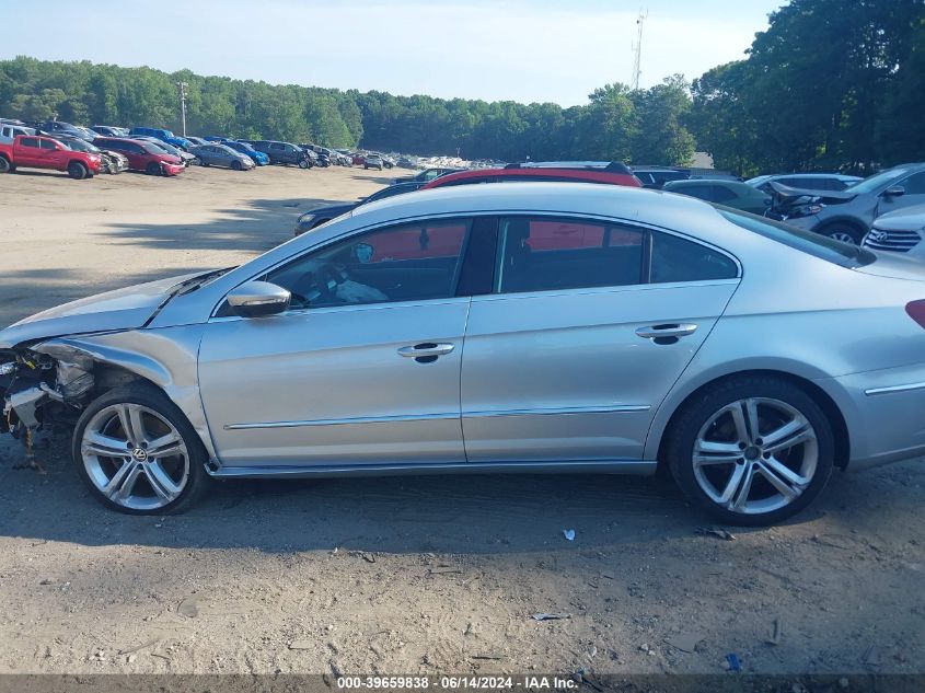 2013 Volkswagen Cc 2.0T Sport Plus VIN: WVWBP7AN2DE505425 Lot: 39659838