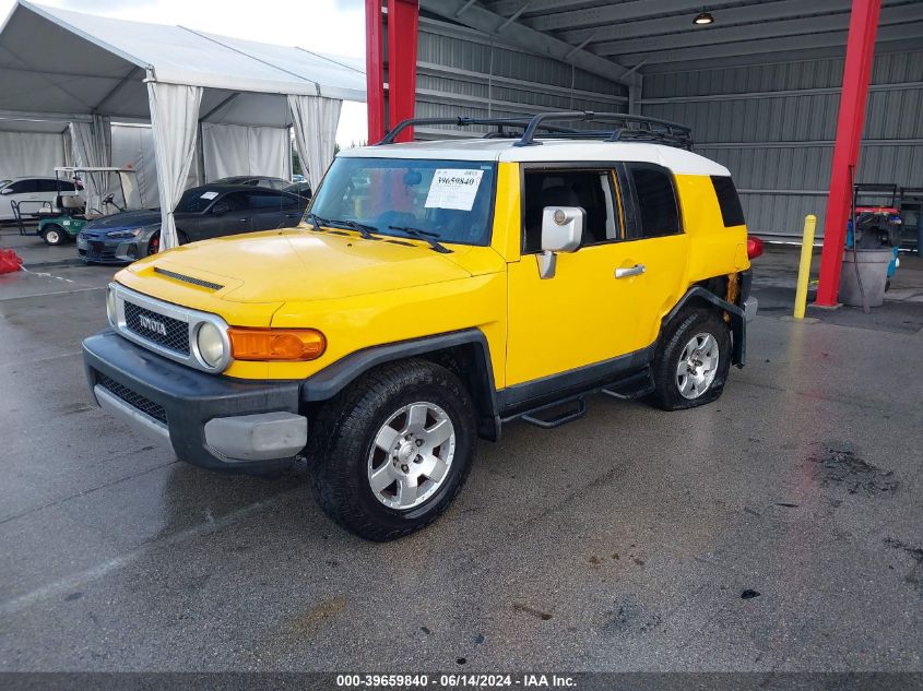 2007 Toyota Fj Cruiser VIN: JTEZU11F670001924 Lot: 39659840