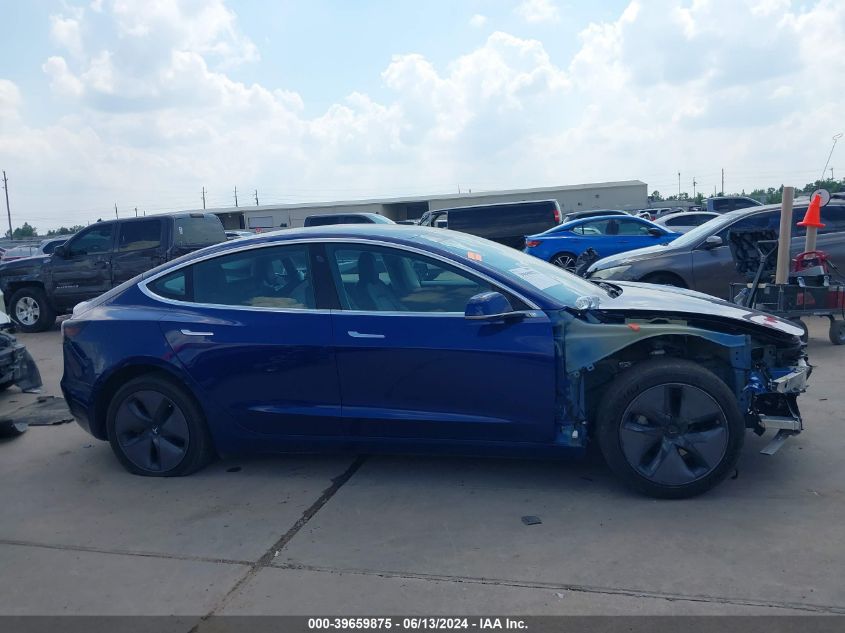 2020 Tesla Model 3 Standard Range Plus Rear-Wheel Drive/Standard Range Rear-Wheel Drive VIN: 5YJ3E1EA9LF611804 Lot: 39659875