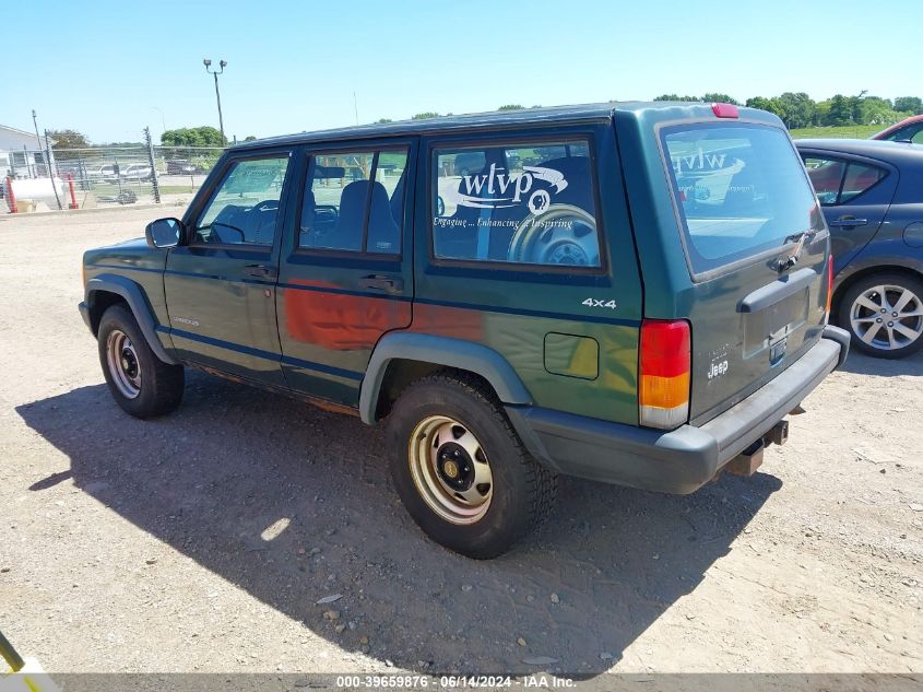 1999 Jeep Cherokee Se VIN: 1J4FF28S8XL506267 Lot: 39659876