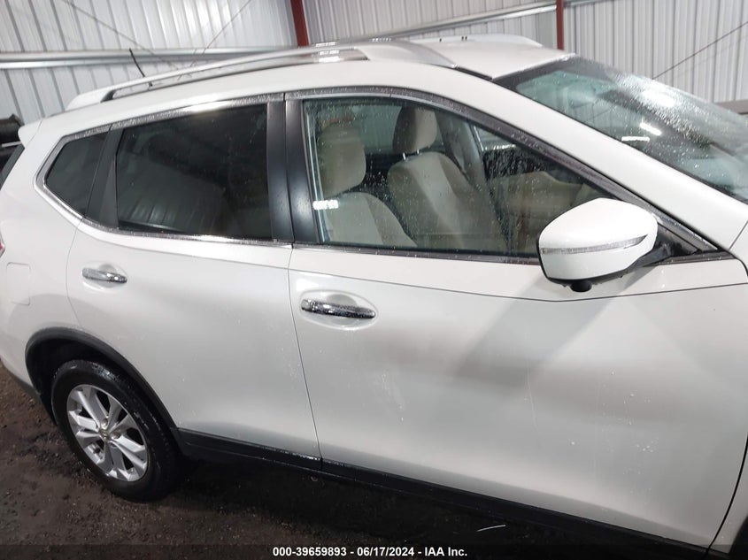 2015 Nissan Rogue Sv VIN: KNMAT2MT1FP561299 Lot: 39659893