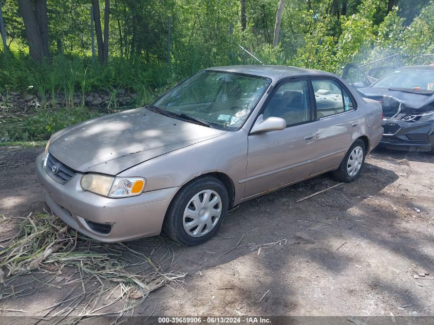 2001 Toyota Corolla Le VIN: 2T1BR12E51C402665 Lot: 39659906