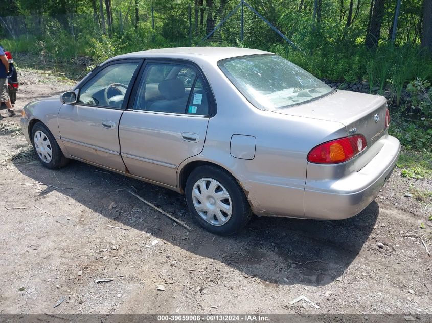 2001 Toyota Corolla Le VIN: 2T1BR12E51C402665 Lot: 39659906