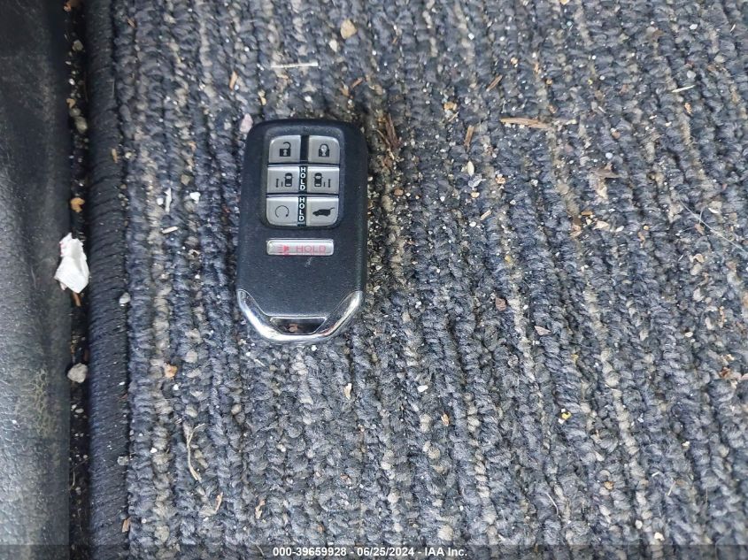 2022 Honda Odyssey Touring VIN: 5FNRL6H86NB038479 Lot: 39659928