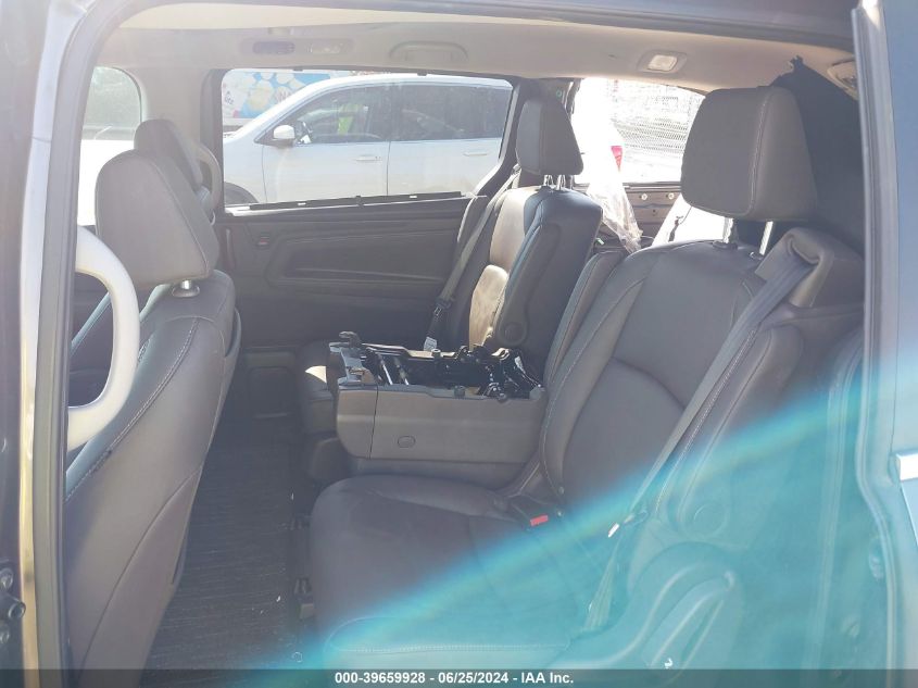 2022 Honda Odyssey Touring VIN: 5FNRL6H86NB038479 Lot: 39659928