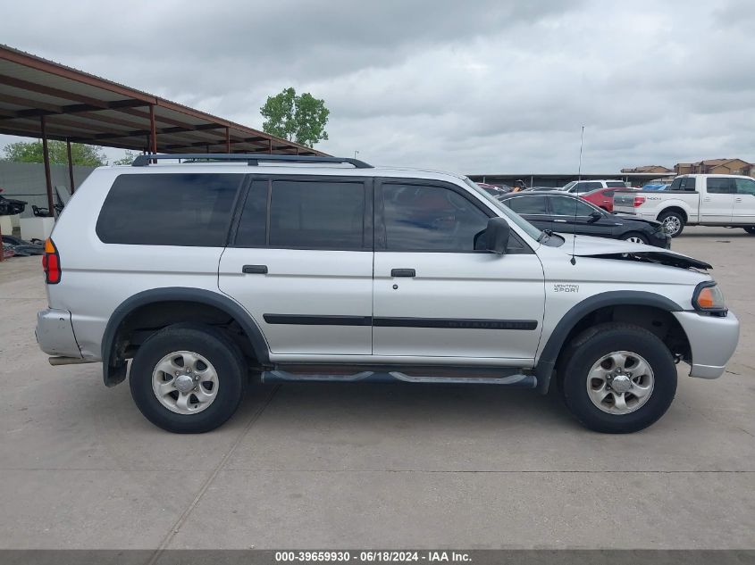 2002 Mitsubishi Montero Sport Es/Ls VIN: JA4LS21H92J031620 Lot: 39659930