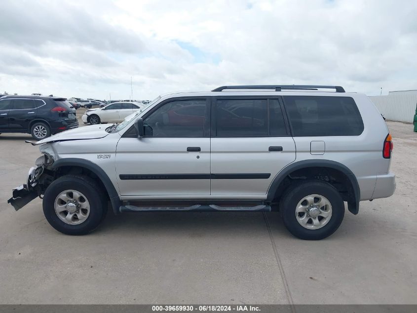 2002 Mitsubishi Montero Sport Es/Ls VIN: JA4LS21H92J031620 Lot: 39659930