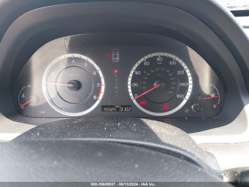 2010 Honda Accord 2.4 Ex VIN: 1HGCP2F75AA086881 Lot: 39659937