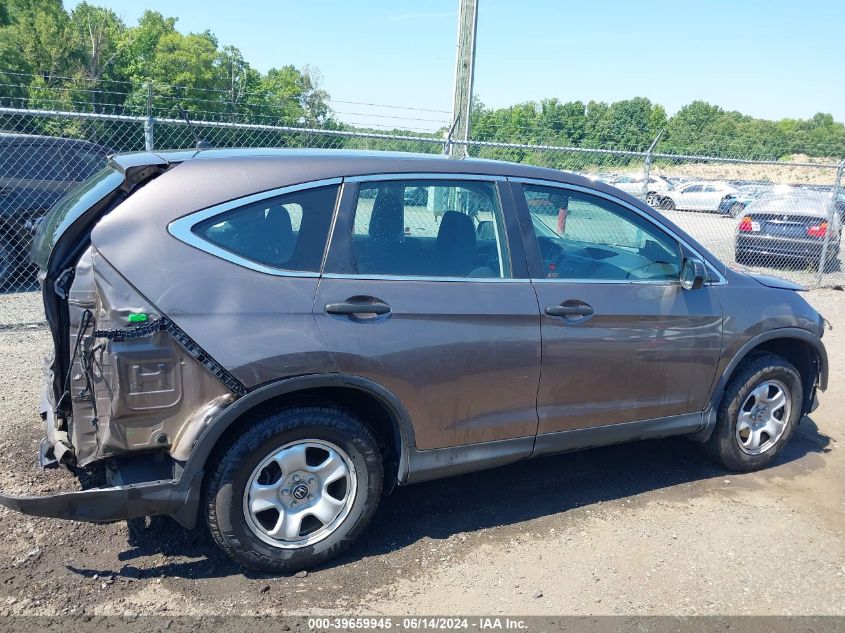 2015 Honda Cr-V Lx VIN: 2HKRM4H35FH647474 Lot: 39659945