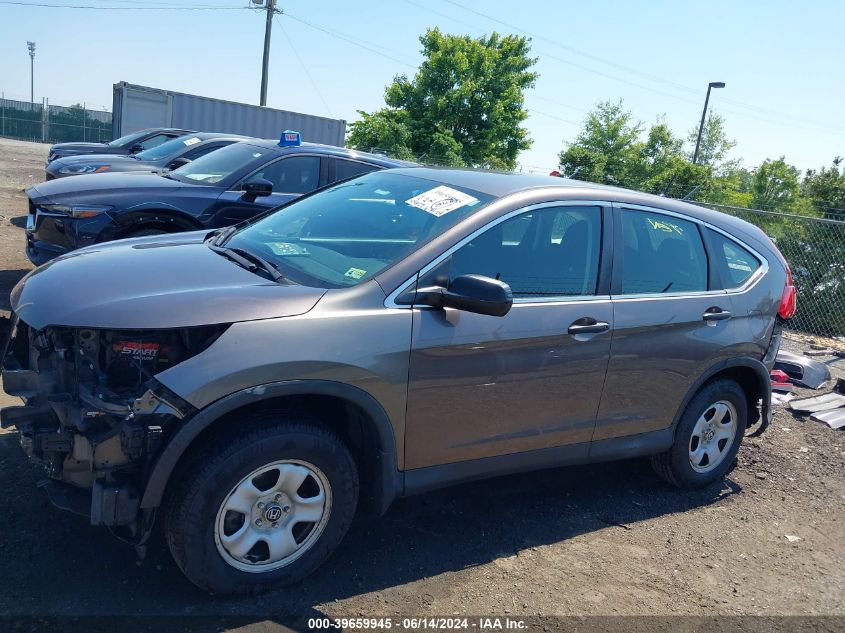 2015 Honda Cr-V Lx VIN: 2HKRM4H35FH647474 Lot: 39659945