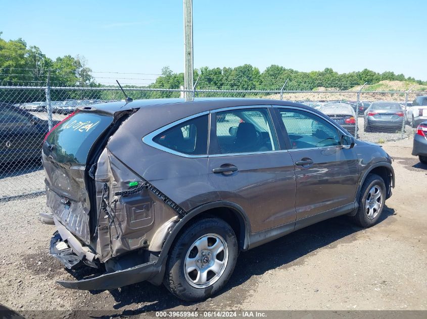 2015 Honda Cr-V Lx VIN: 2HKRM4H35FH647474 Lot: 39659945