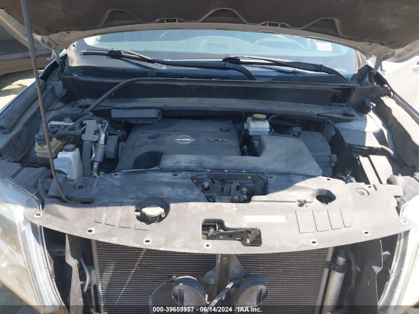 2015 Nissan Pathfinder Sl VIN: 5N1AR2MM4FC610747 Lot: 39659957