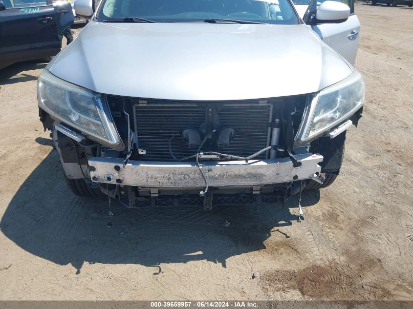 2015 Nissan Pathfinder Sl VIN: 5N1AR2MM4FC610747 Lot: 39659957