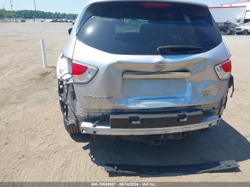 2015 Nissan Pathfinder Sl VIN: 5N1AR2MM4FC610747 Lot: 39659957