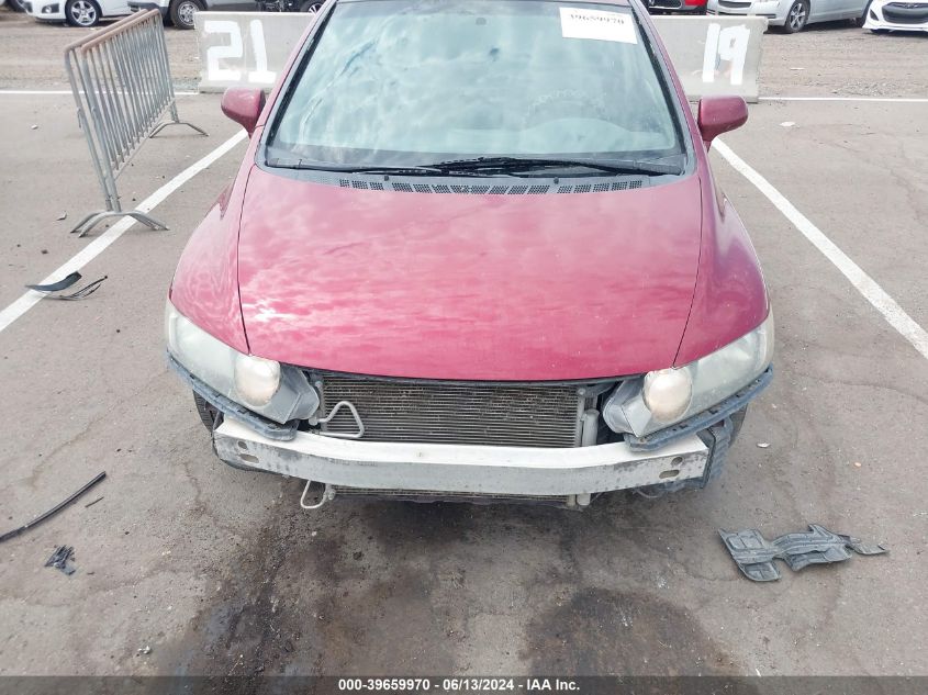 2010 Honda Civic Lx VIN: 19XFA1F5XAE008292 Lot: 39659970