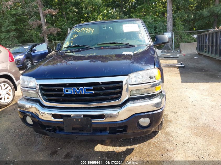 2005 GMC Sierra 1500 Sle VIN: 2GTEK13T251291611 Lot: 39659984