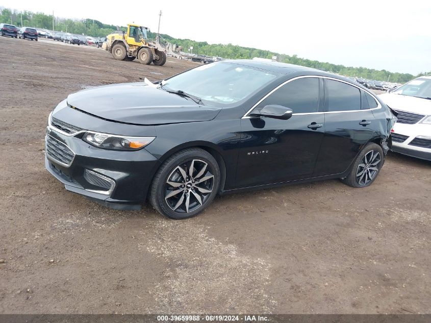 1G1ZD5ST3JF257905 2018 CHEVROLET MALIBU - Image 2